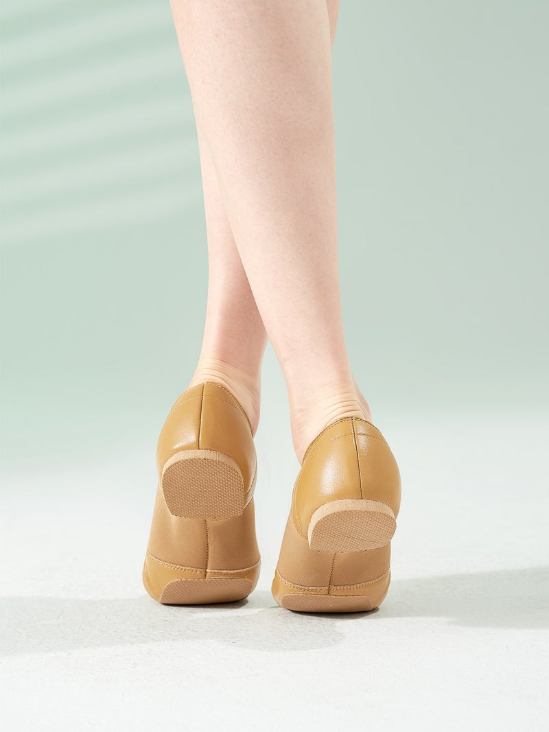 Dance Shoes For Women, Genuine Leather Jazz Dance Shoes, Adult Ballet Soft-Soled Practice Shoes, Teacher-Specific Latin Dance Body Shape Cat Claw Shoes - Image 3